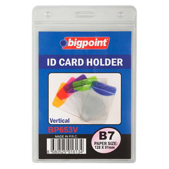 Bigpoint Korumalı Kart Poşeti Dikey B7 (91x128mm)